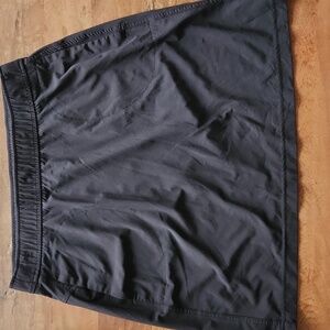 Eddie Bauer Escapelite Black Pull-On Nylon Skirt M